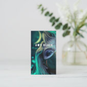 ポートレート女性女子撮影名刺 名刺 (スタンド正面)