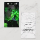 ポートレート女性女子撮影名刺 名刺 (正面/裏面)