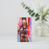 ポートレート女性女子撮影名刺 名刺 (スタンド正面)