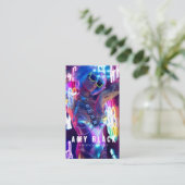 ポートレート女性女子撮影名刺 名刺 (スタンド正面)