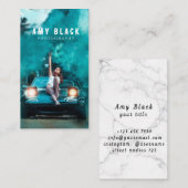 ポートレート女性女子撮影名刺 名刺 (正面/裏面)