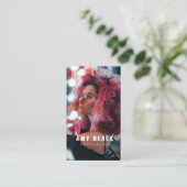 ポートレート女性女子撮影名刺 名刺 (スタンド正面)