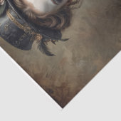 ポートレート演劇女優#1Decoupage 薄葉紙 (詳細)