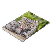 ポートレート猫 ノートブック (左側)