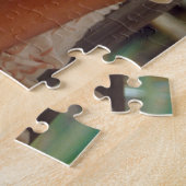 ポートレート白熱［赤熱］光を放つ ジグソーパズル (側面)