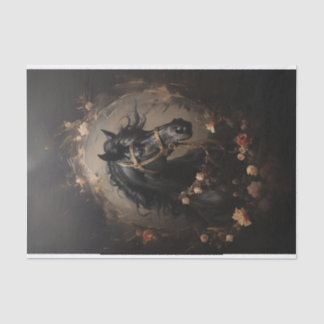 ポートレート絵画のバラ付きホール 薄葉紙