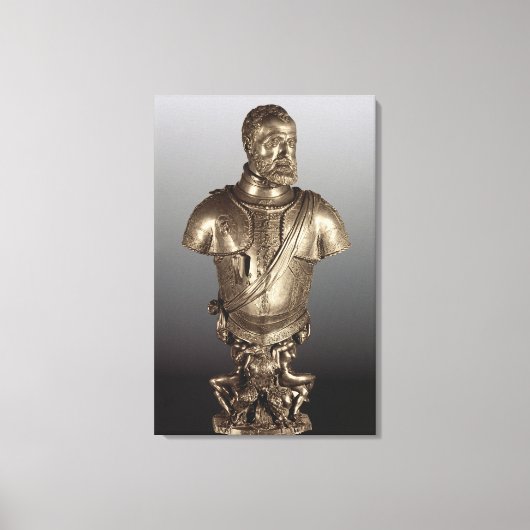 ポートレート胸 キャンバスプリント (正面)