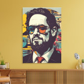 ポートレート芸術 キャンバスプリント (インサイチュ (リビング))