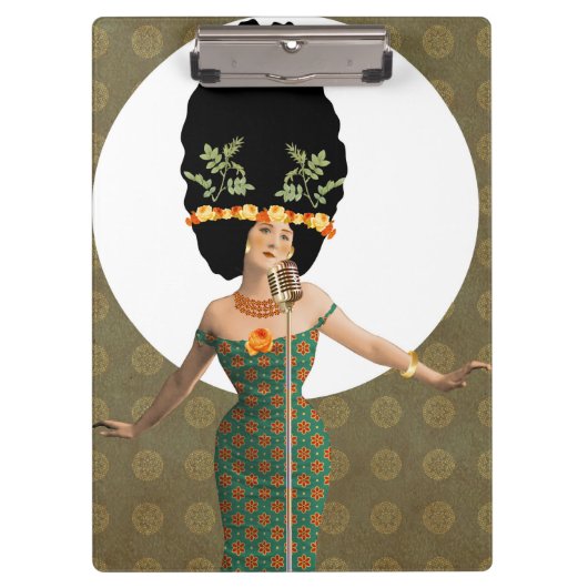 ポートレート芸術 クリップボード (正面)