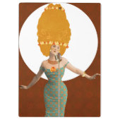 ポートレート芸術 クリップボード (裏面)