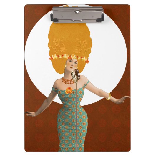 ポートレート芸術 クリップボード (正面)