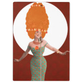 ポートレート芸術 クリップボード (裏面)