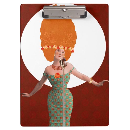 ポートレート芸術 クリップボード (正面)