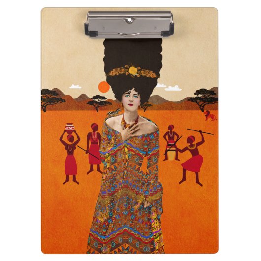 ポートレート芸術 クリップボード (正面)