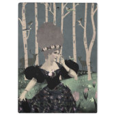 ポートレート芸術 クリップボード (裏面)