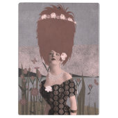 ポートレート芸術 クリップボード (裏面)