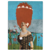 ポートレート芸術 クリップボード (裏面)