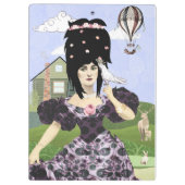 ポートレート芸術 クリップボード (裏面)