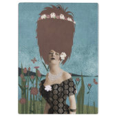 ポートレート芸術 クリップボード (裏面)