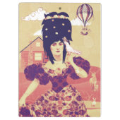 ポートレート芸術 クリップボード (裏面)