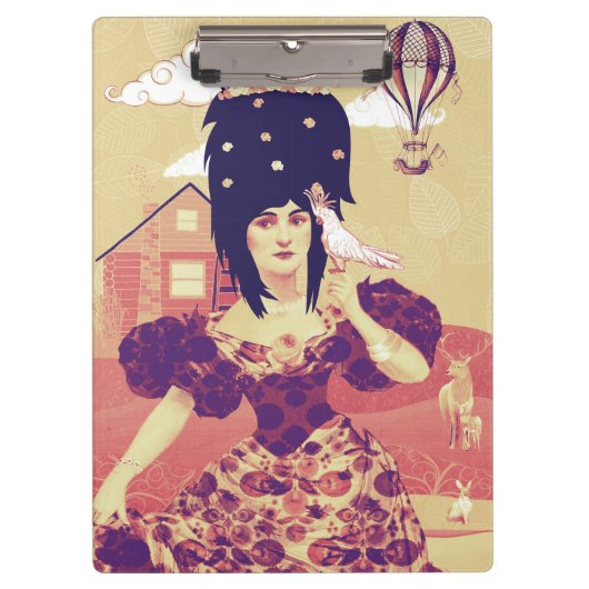 ポートレート芸術 クリップボード (正面)