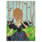 ポートレート芸術 クリップボード (裏面)