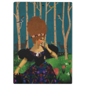 ポートレート芸術 クリップボード (裏面)