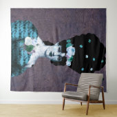 ポートレート芸術 タペストリー (インサイチュ(横))