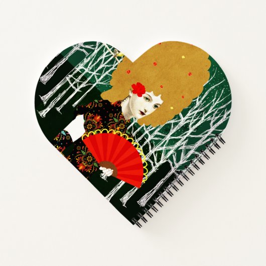 ポートレート芸術 ノートブック (裏面)