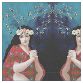 ポートレート芸術 ファブリック (クローズアップ)