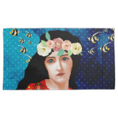 ポートレート芸術 枕カバー (正面右)