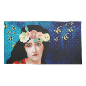 ポートレート芸術 枕カバー (裏面-左)