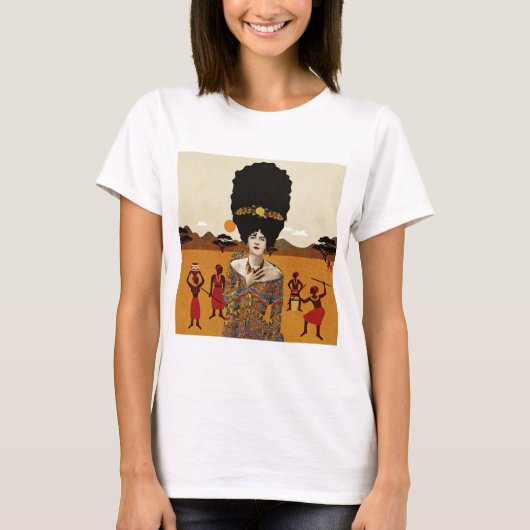 ポートレート芸術 Tシャツ (正面)