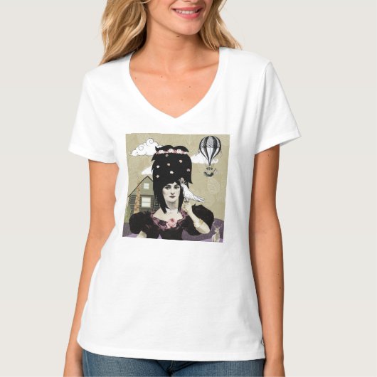 ポートレート芸術 Tシャツ (正面)