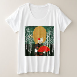 ポートレート術 プラスサイズTシャツ