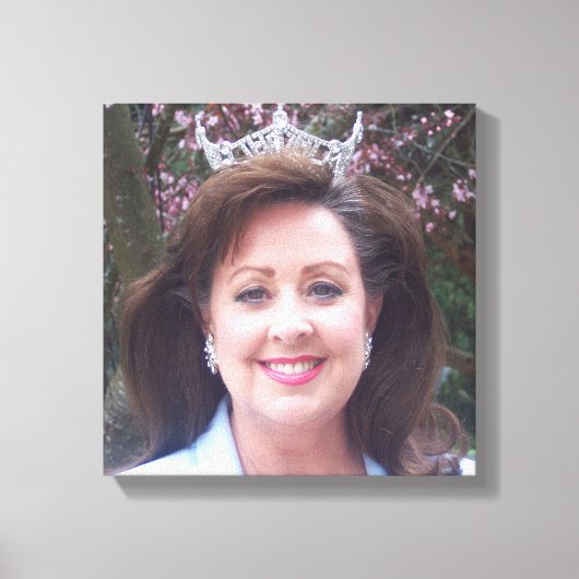 ポートレート12x12 Canvas Printの作成 キャンバスプリント (正面)