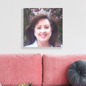 ポートレート12x12 Canvas Printの作成 キャンバスプリント (インサイチュ (リビング))