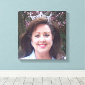 ポートレート12x12 Canvas Printの作成 キャンバスプリント (インサイチュ (ウッドフロア))