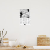 ポートレート2025カレンダー ポスター (キッチン)