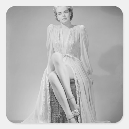 ポートレート2 スクエアシール (正面)