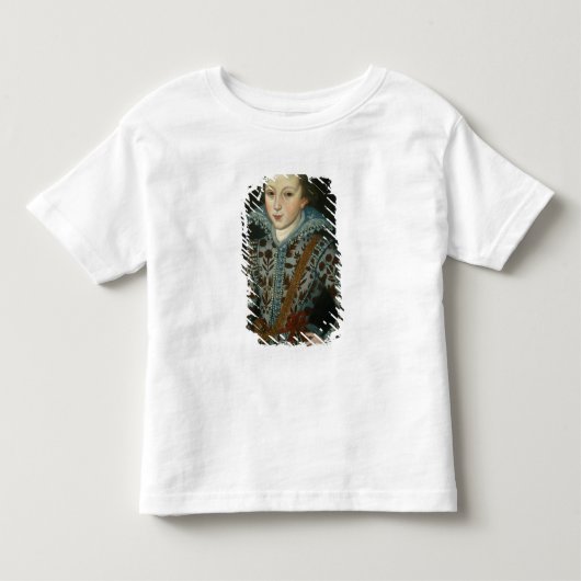 ポートレート5歳の少年 トドラーTシャツ (正面)