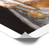 ポートレート、おそらくキャサリン・キャリー、ラッド ポスター (角)