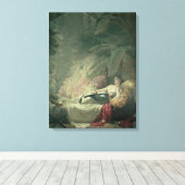 ポートレート・アデレード・マリア・イヴェーグ伯爵夫人 キャンバスプリント (インサイチュ (ウッドフロア))