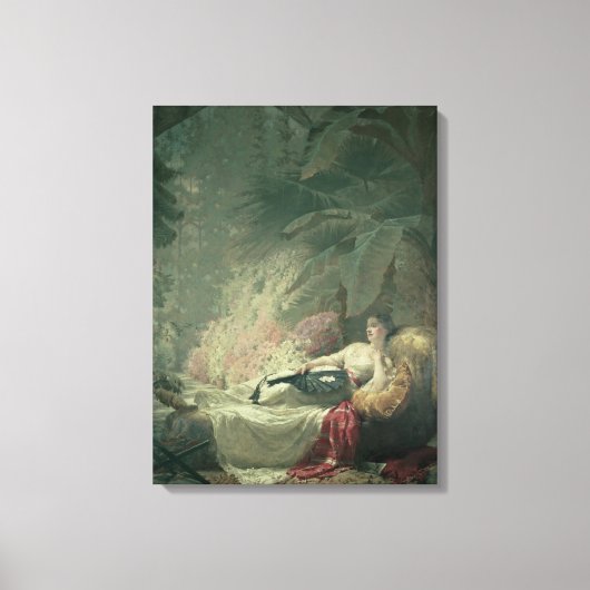 ポートレート・アデレード・マリア・イヴェーグ伯爵夫人 キャンバスプリント (正面)