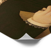 ポートレート・アン・ウォルサム， 1572 ポスター (角)