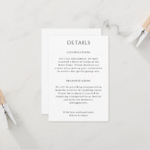 ポートレート ウェディング 詳細 カード