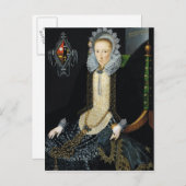 ポートレート・オブ・アドリアナ・ヴァン・ネセ, 1611 ポストカード (正面/裏面)