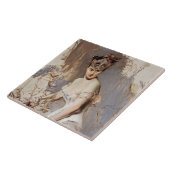 ポートレート・オブ・アリス・レグノー(女性美しい) タイル (側面)