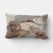 ポートレート・オブ・アリス・レグノー(女性美しい) ランバークッション (裏面)