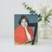 ポートレート・オブ・ア・ウーマン， 1890 ポストカード (スタンド正面)